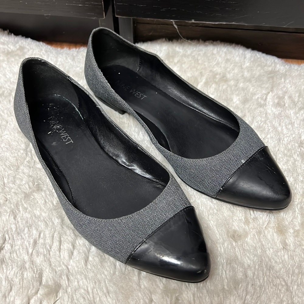 Nine West pointy toe flats